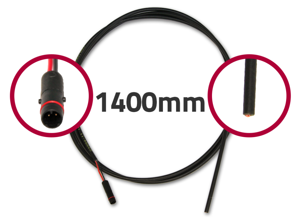 BMZ Kabelsatz Brose Scheinwerfer 1400 mm