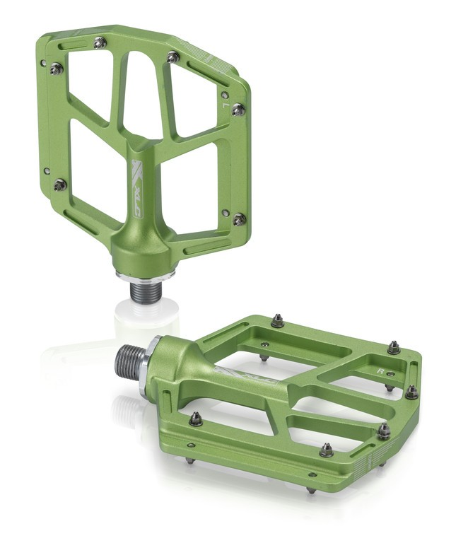 XLC MTB/ATB-Pedal PD-M14 Alu, lime green, 320g