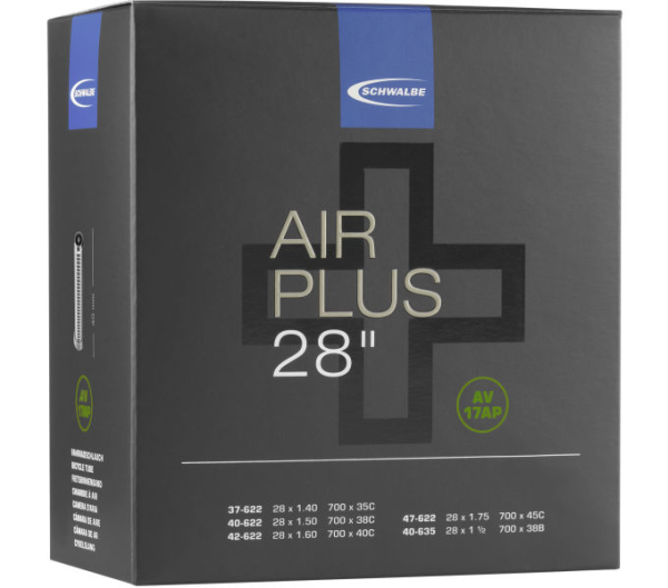 Schwalbe Schlauch 37/47-622/635 28" AV 40 mm Air PLUS AV17 AP