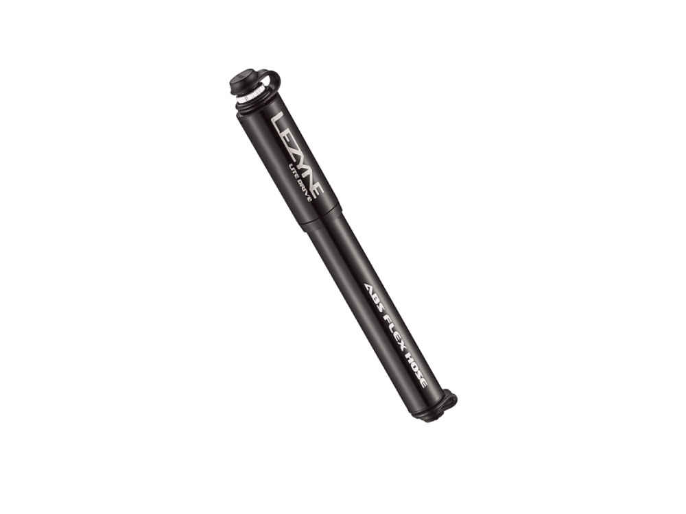 Lezyne Minipumpe Lite Drive,Small, schwarz-glänzend,160PSI, 18,0cm