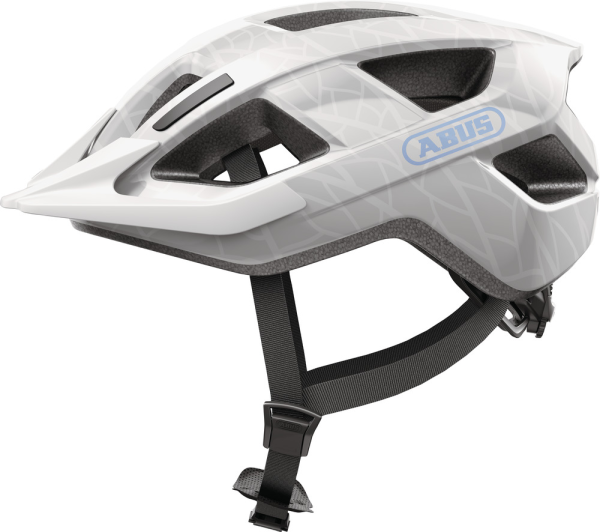 ABUS Aduro 3.0 white art M 52-58 cm
