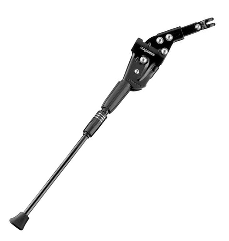 Humpert Hinterbauständer Ergotec Universal 29er, schwarz elox, verstellbar28-29", Alu