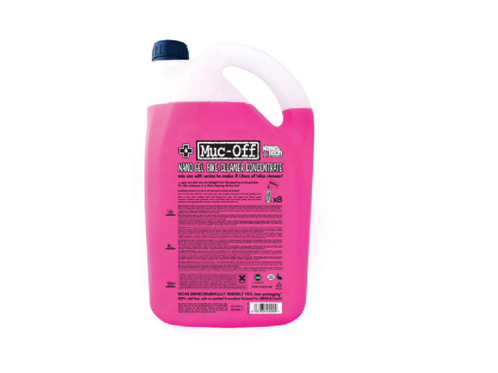 Muc Off Bike Cleaner Concentrate (Nano Gel) 5l, pink, 5000