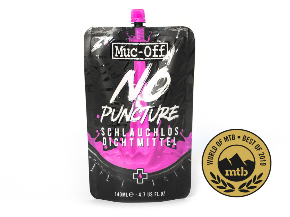 Muc Off Muc Off No Puncture Hassle 140ml Pouch Only, pink