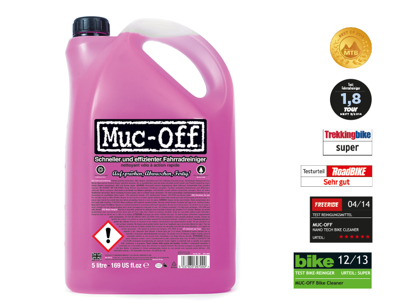 Muc Off Muc Off  Bike Cleaner 5 litre ( German Version ), pink, 5000