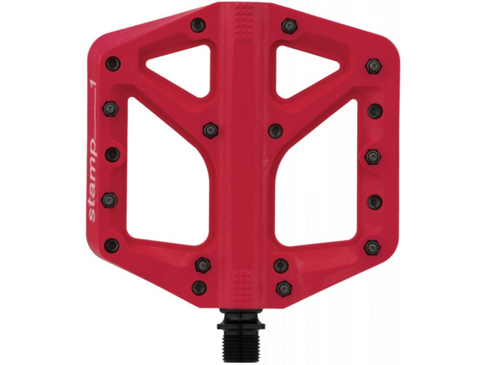 Crankbrothers Stamp 1 Large Plattform-Pedal, red