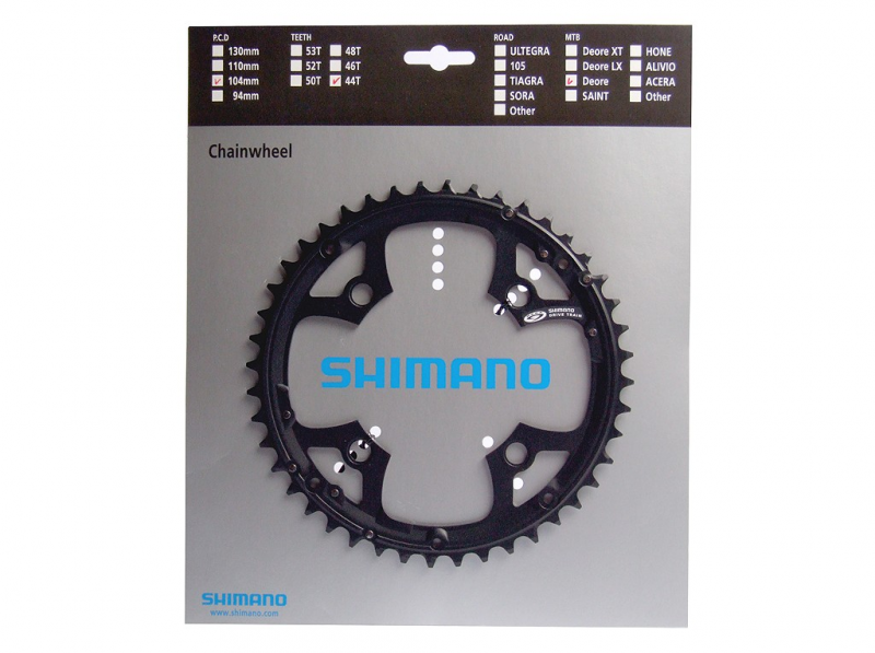 Shimano Kettenblatt 44 Z. Alu sz. LK4x104