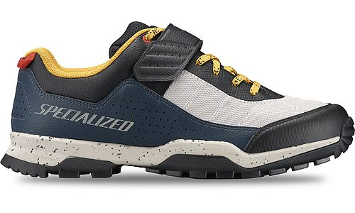 Detailed Picture of RIME 1.0 MTB SHOE CSTBLU/WHTMTN/BRSYYEL 44